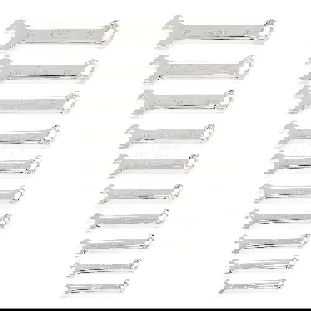 Wrench Set: 10 Pc, Inch